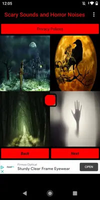 Halloween Terrorific Sounds android App screenshot 2