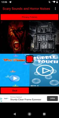 Halloween Terrorific Sounds android App screenshot 3